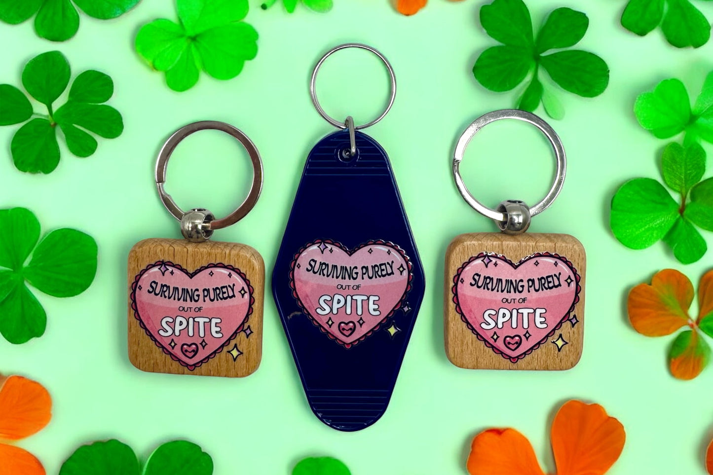 Spite Keychain