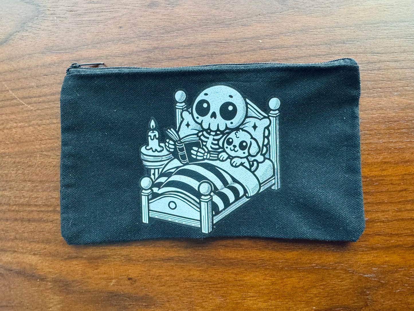 Bedtime Snuggles Canvas Cosmetic/Pencil Case
