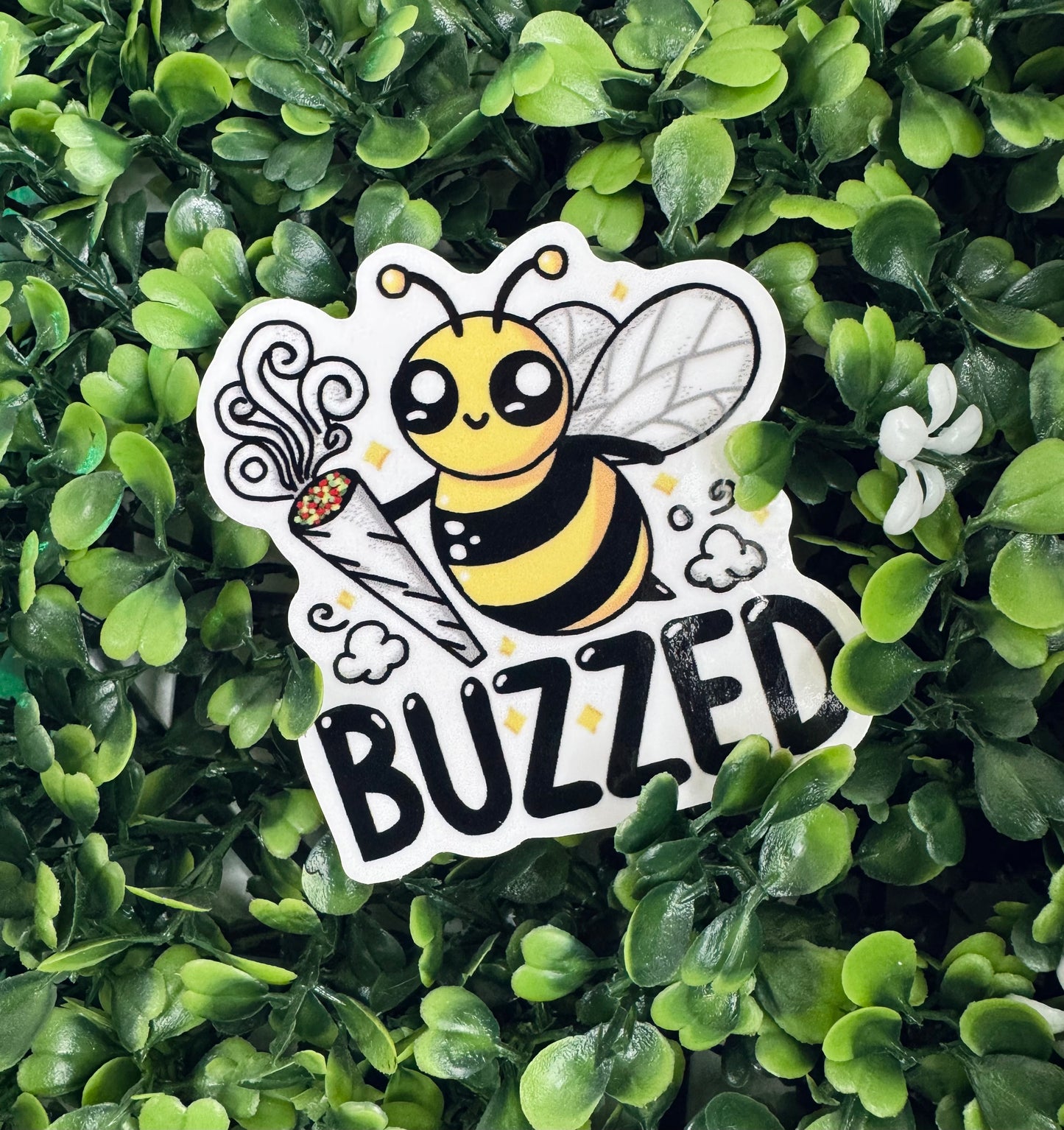 Buzzed Sticker