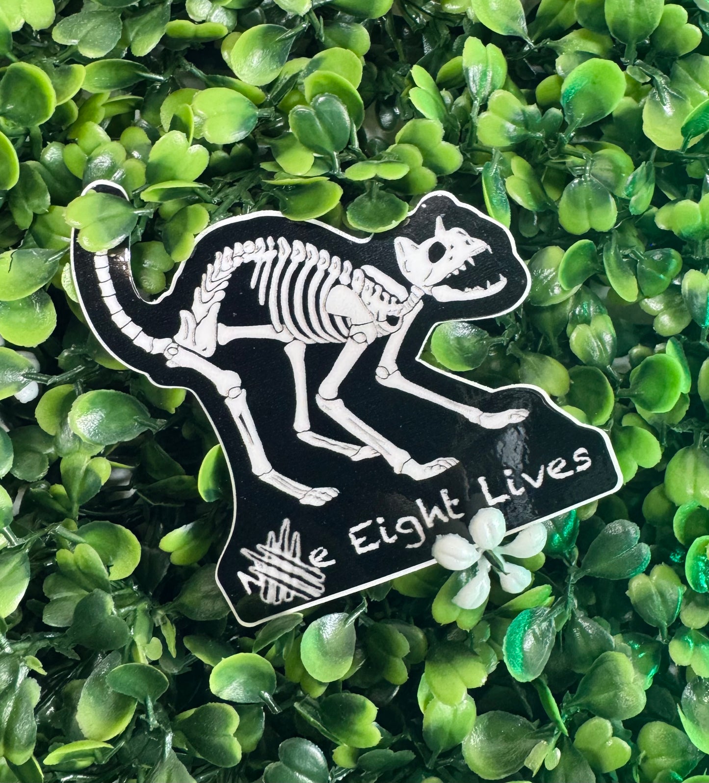 Eight Lives Sticker