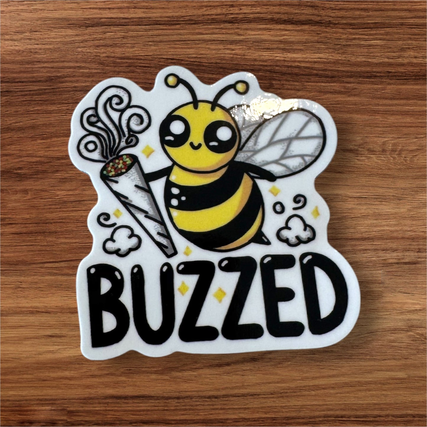 Buzzed Sticker