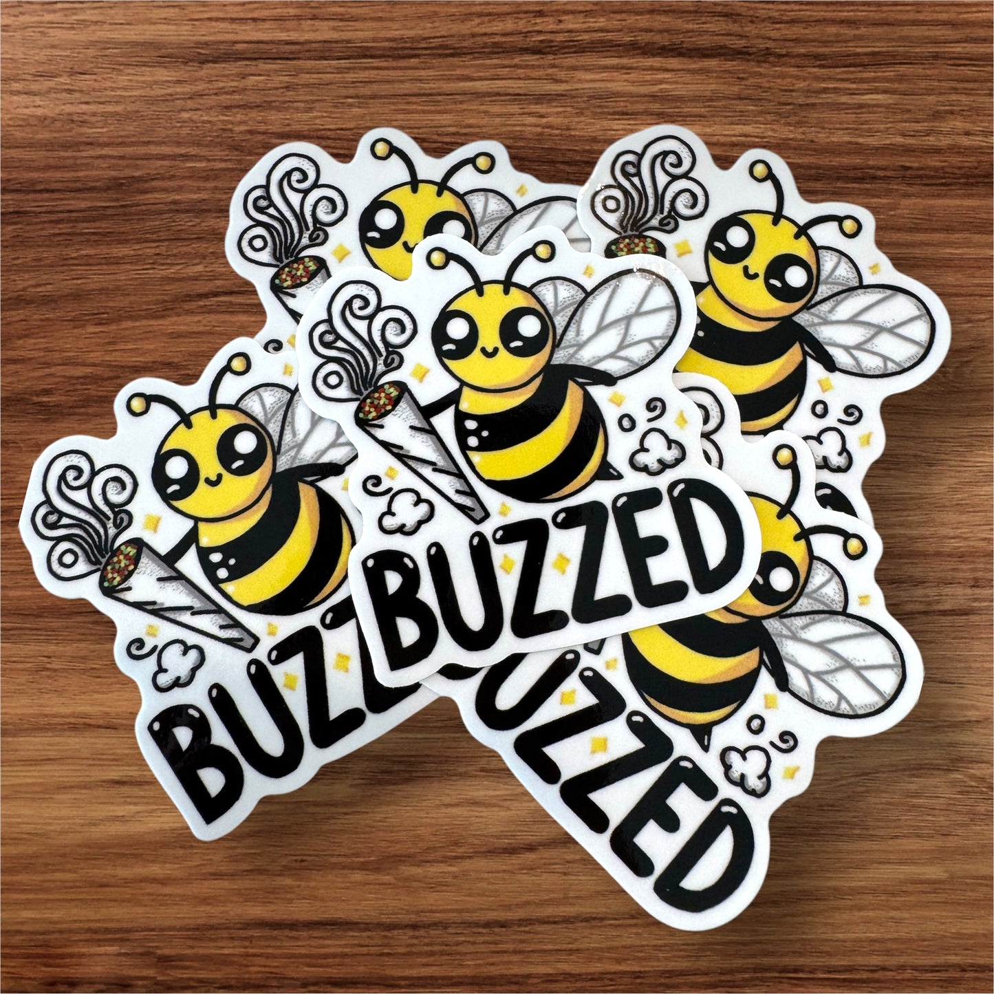 Buzzed Sticker