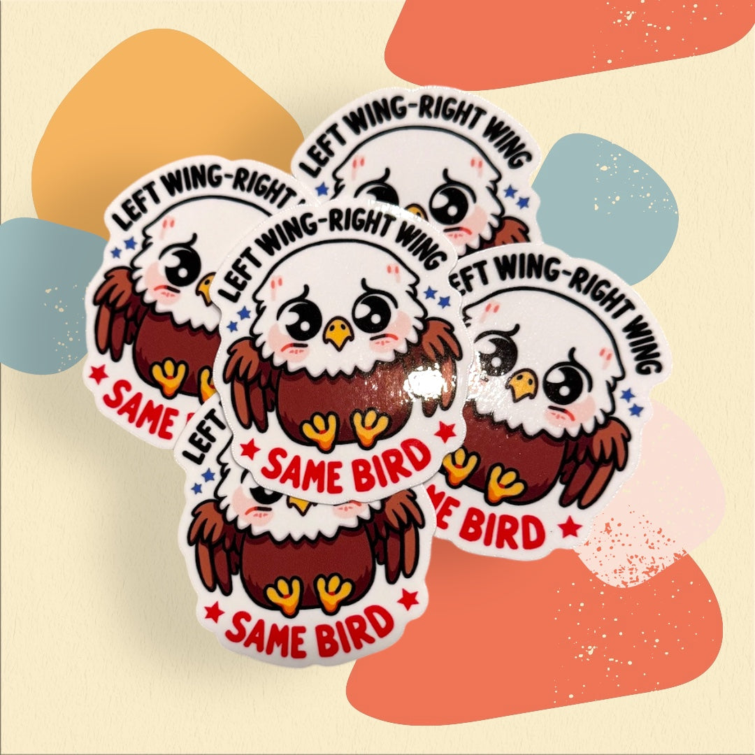 Same Bird Sticker