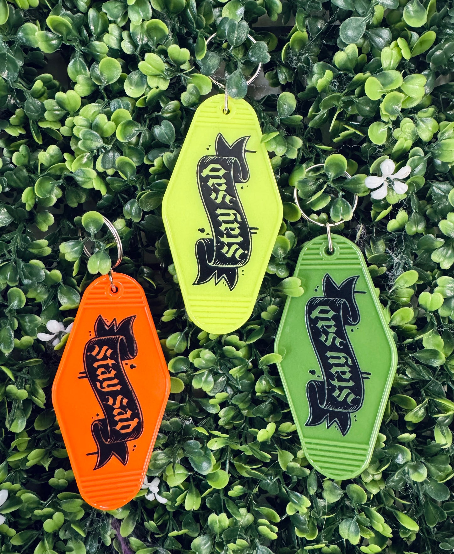 Stay Sad Keychain