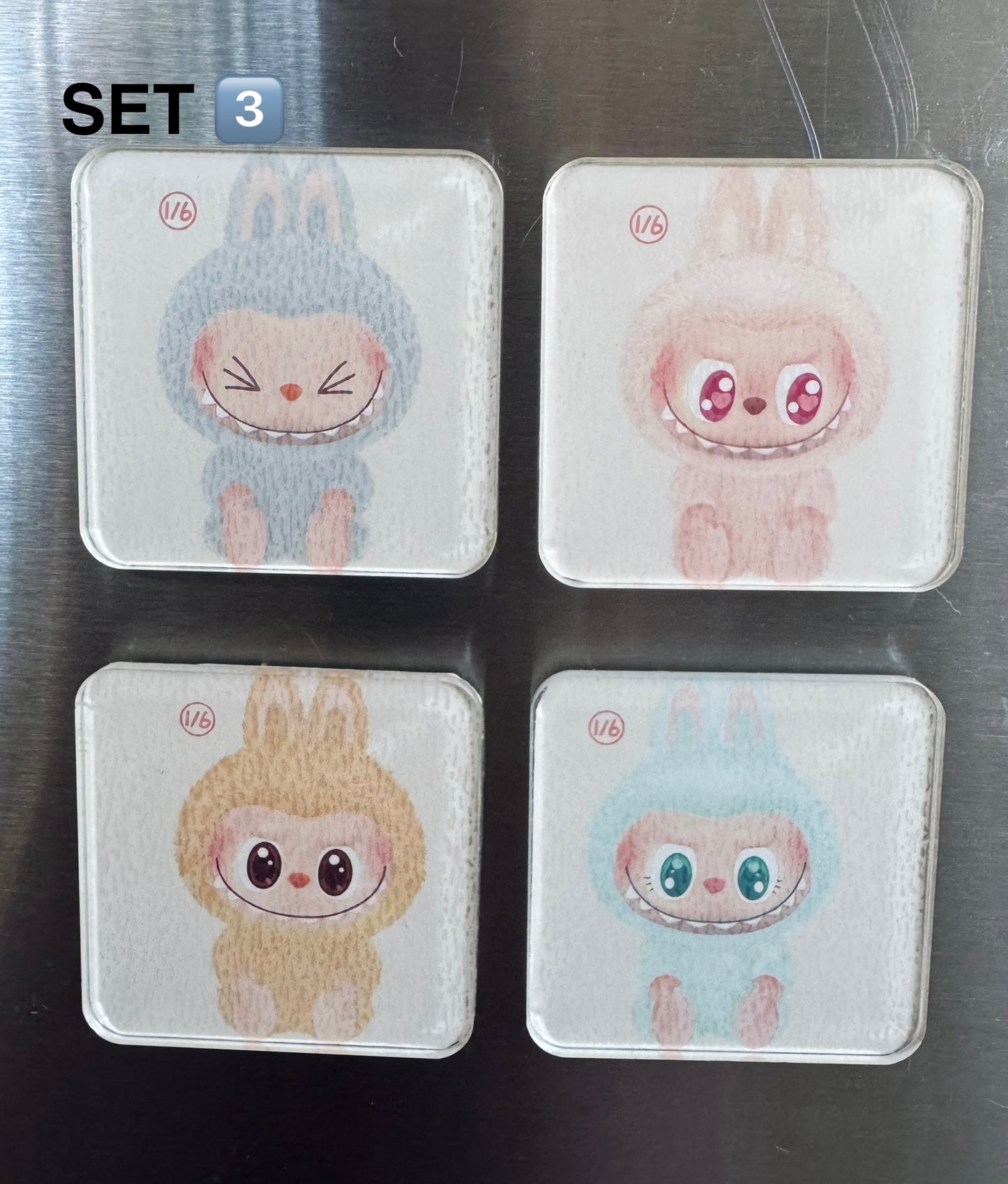 Labubu Handmade Magnet Sets