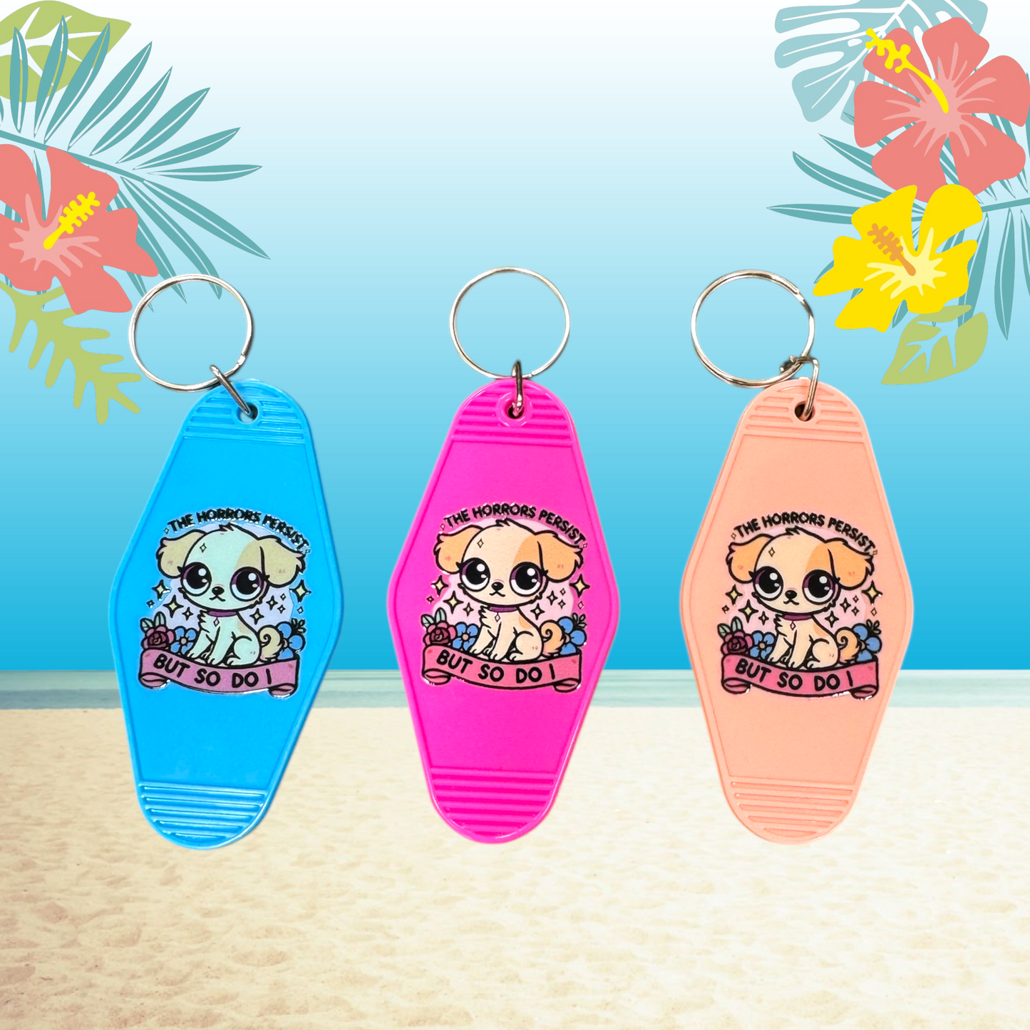 The Horrors Persist Keychain