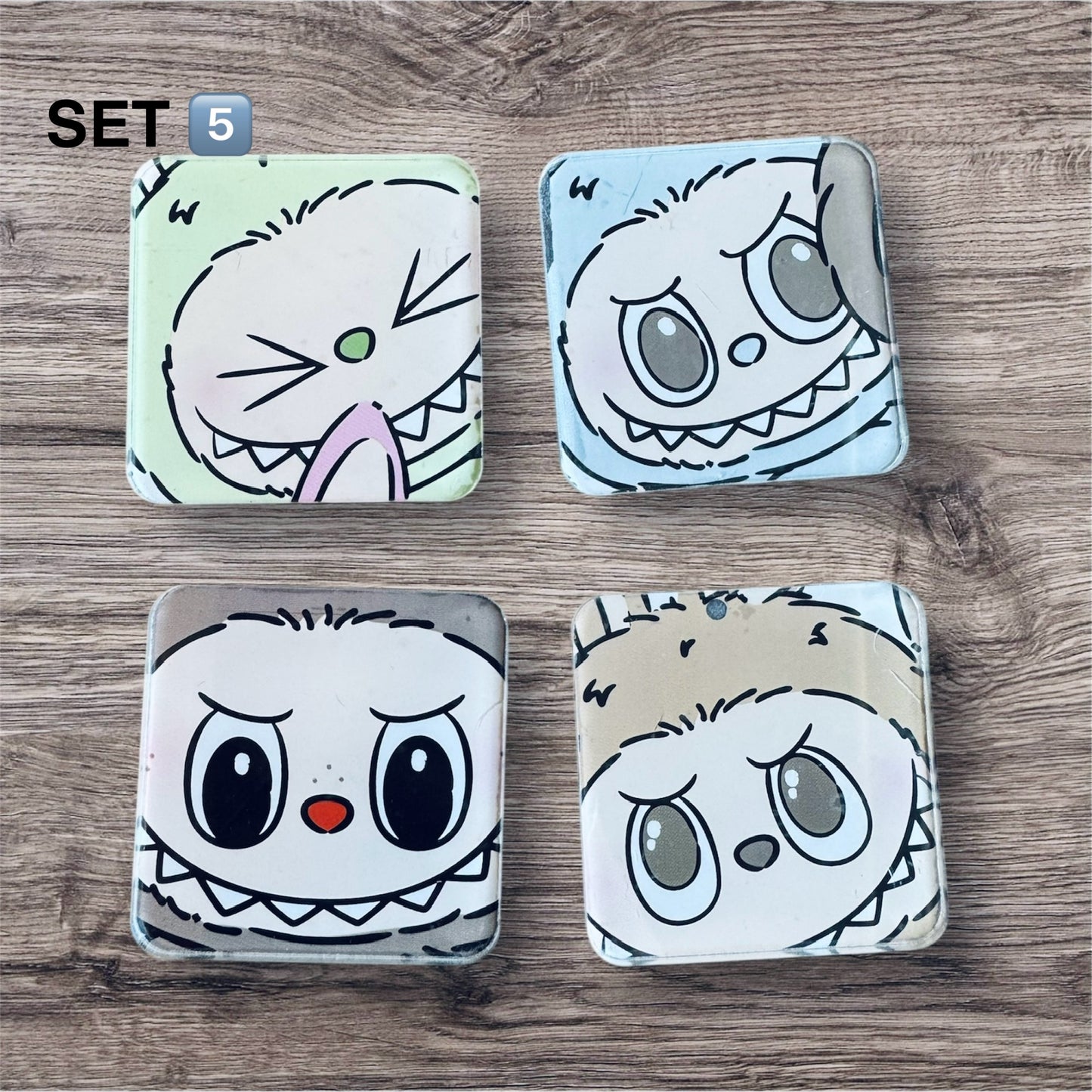 Labubu Handmade Magnet Sets