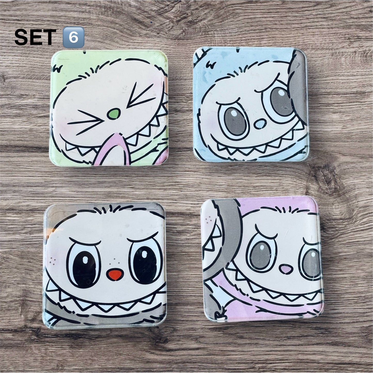 Labubu Handmade Magnet Sets
