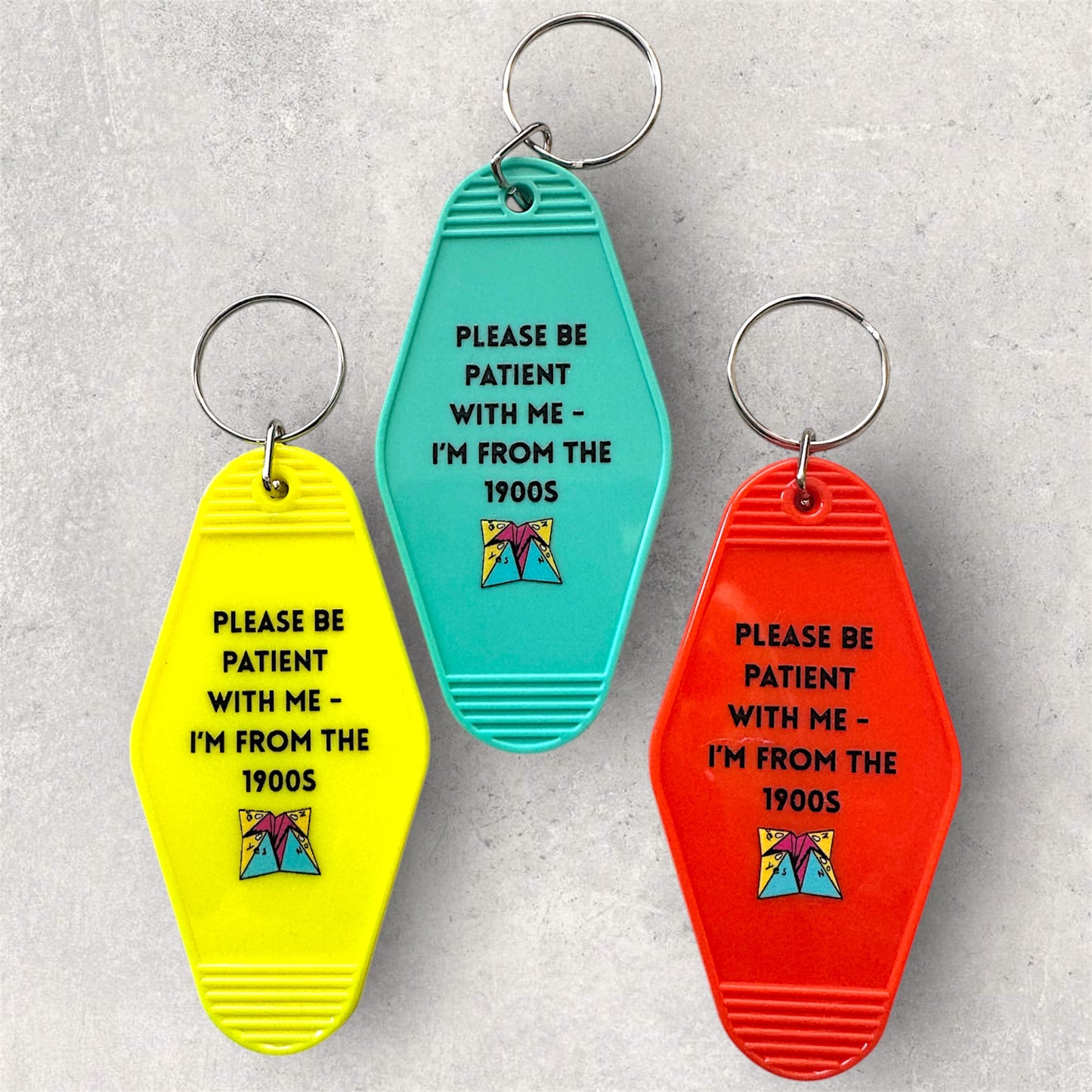 From The 1900s Motel Keychains