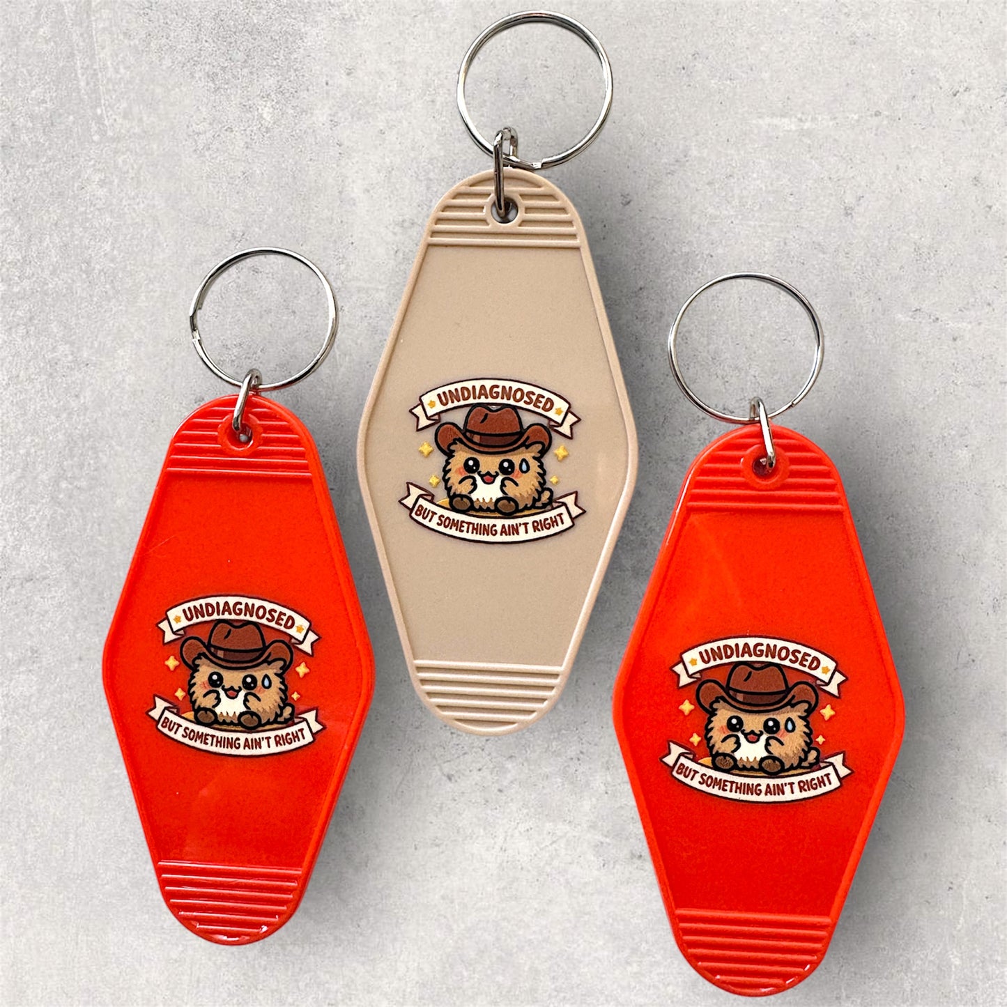 Undiagnosed Motel Keychains