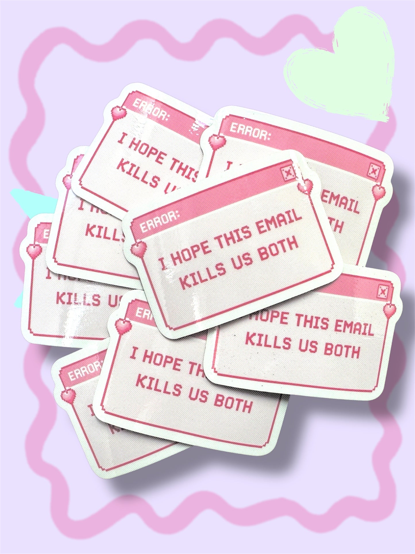 I Hope This Email Sticker