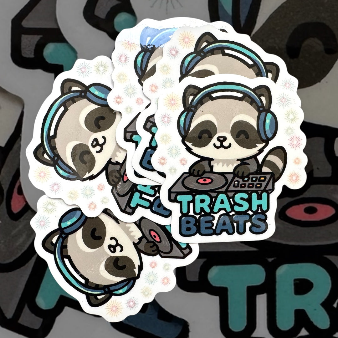 Trash Beats Sticker