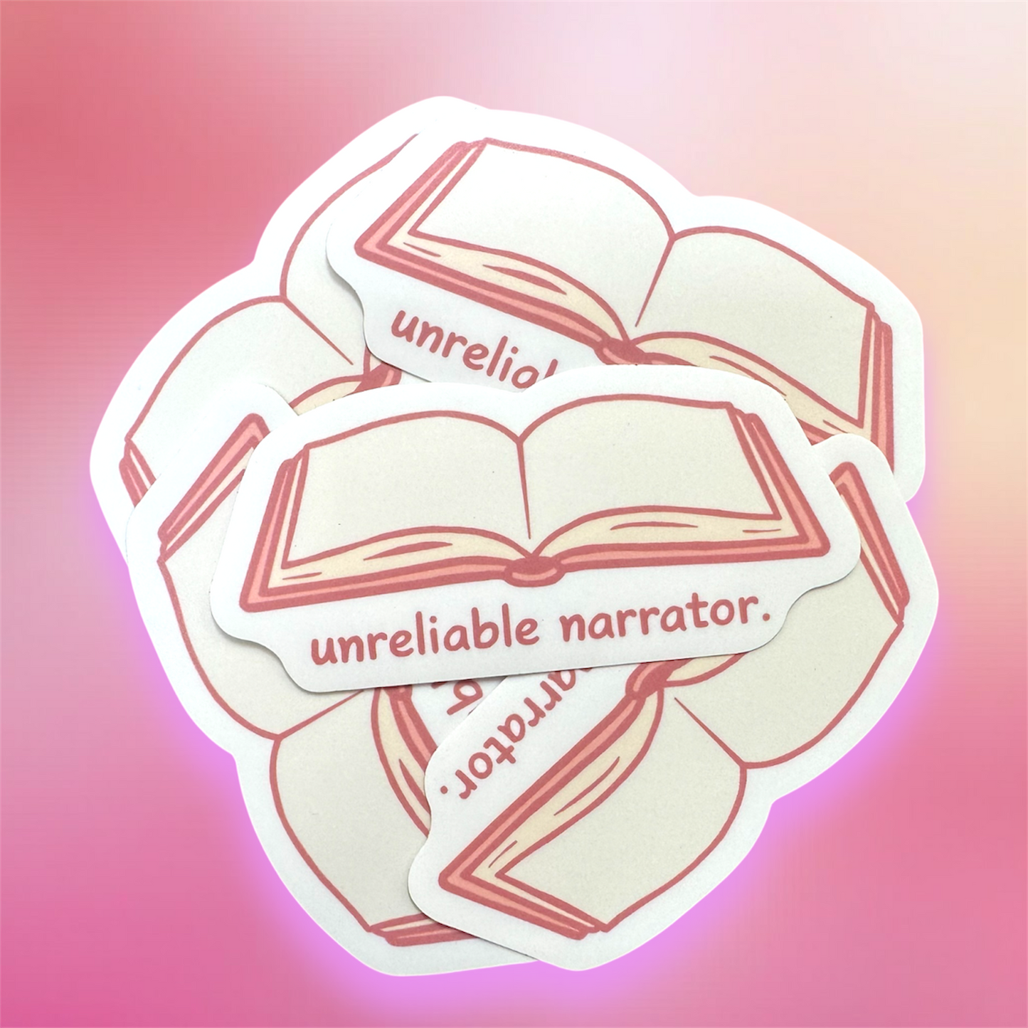 Unreliable Narrator Sticker