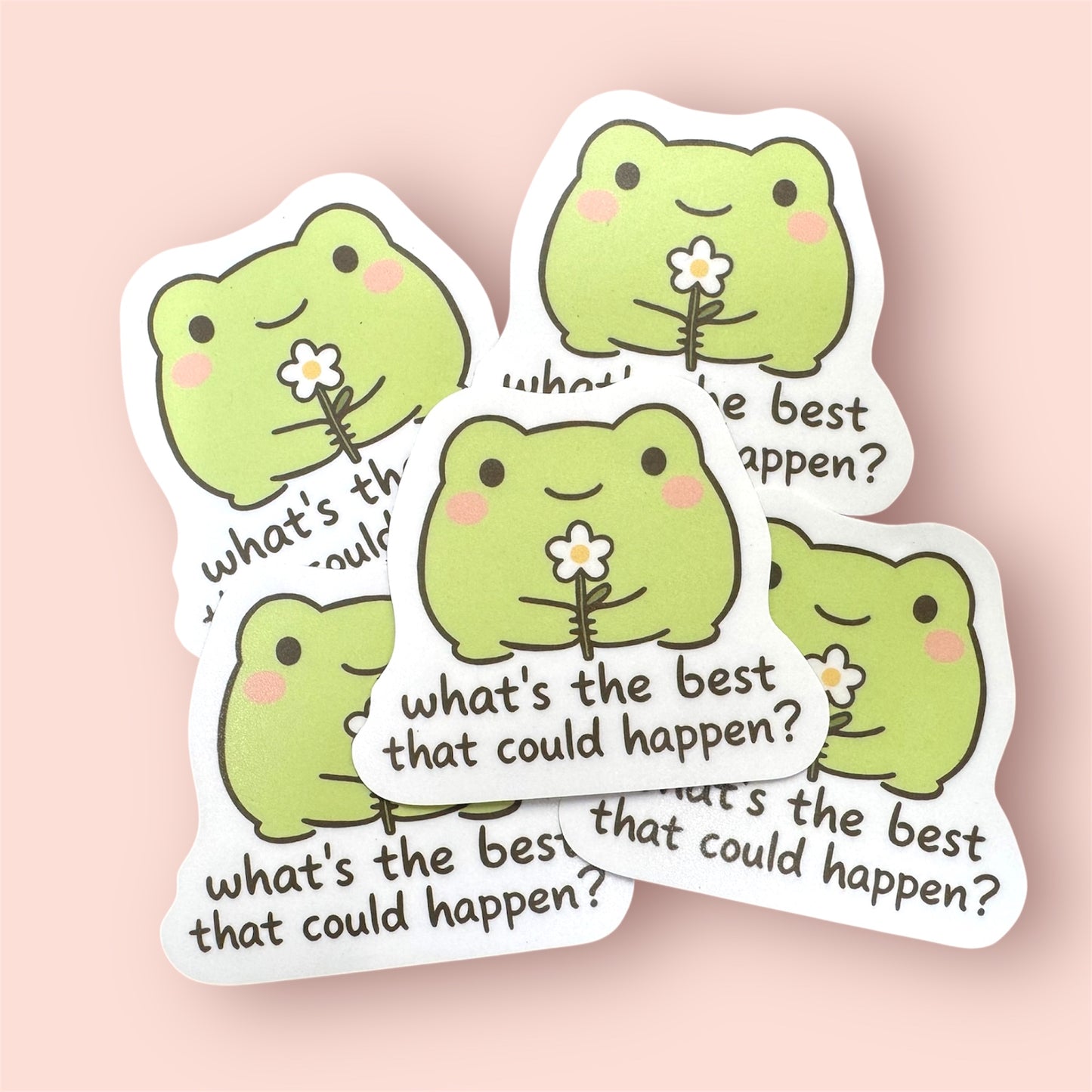 What's The Best That Could Happen? Sticker