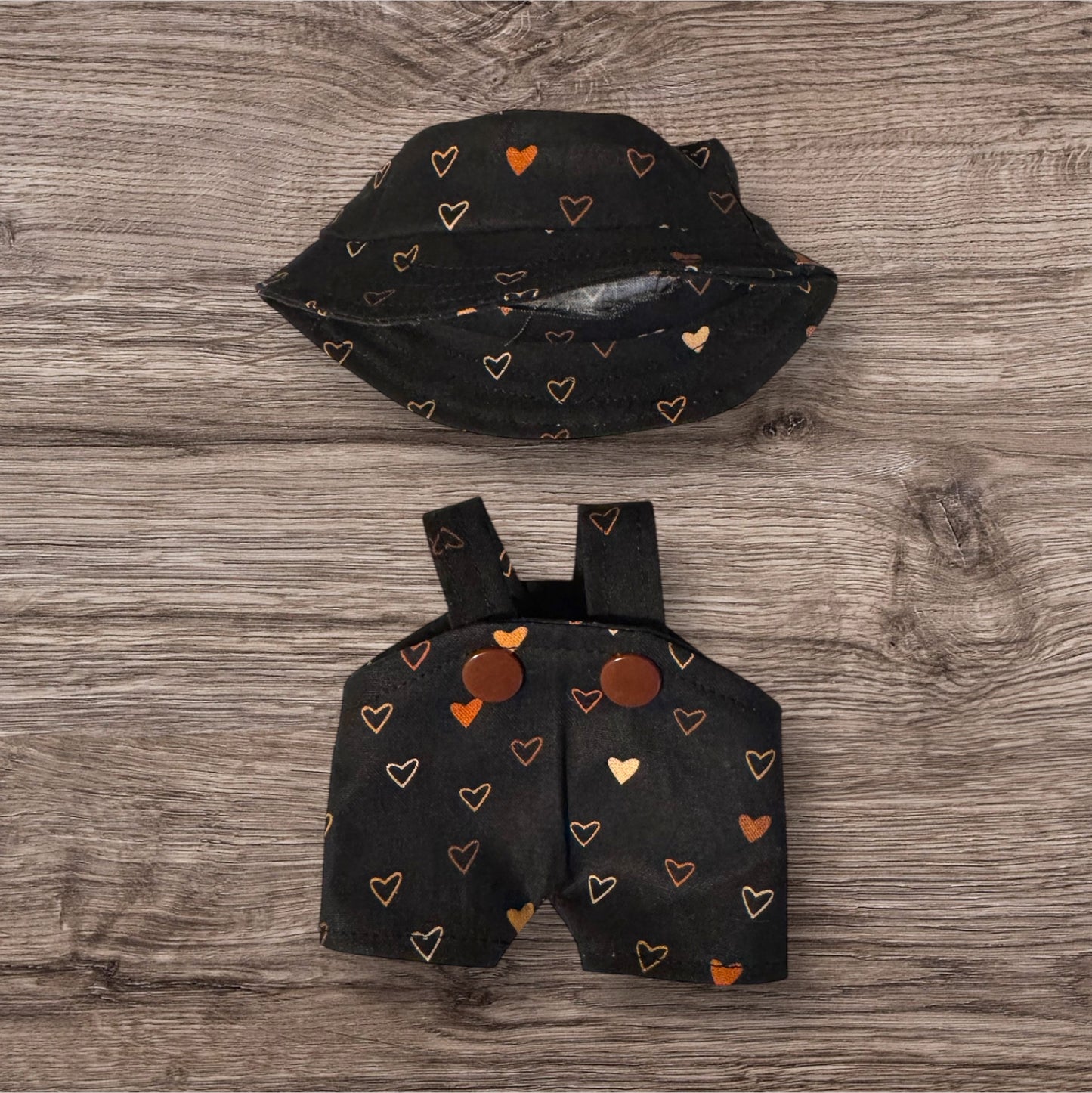 Labubu Overall & Bucket Hat Sets