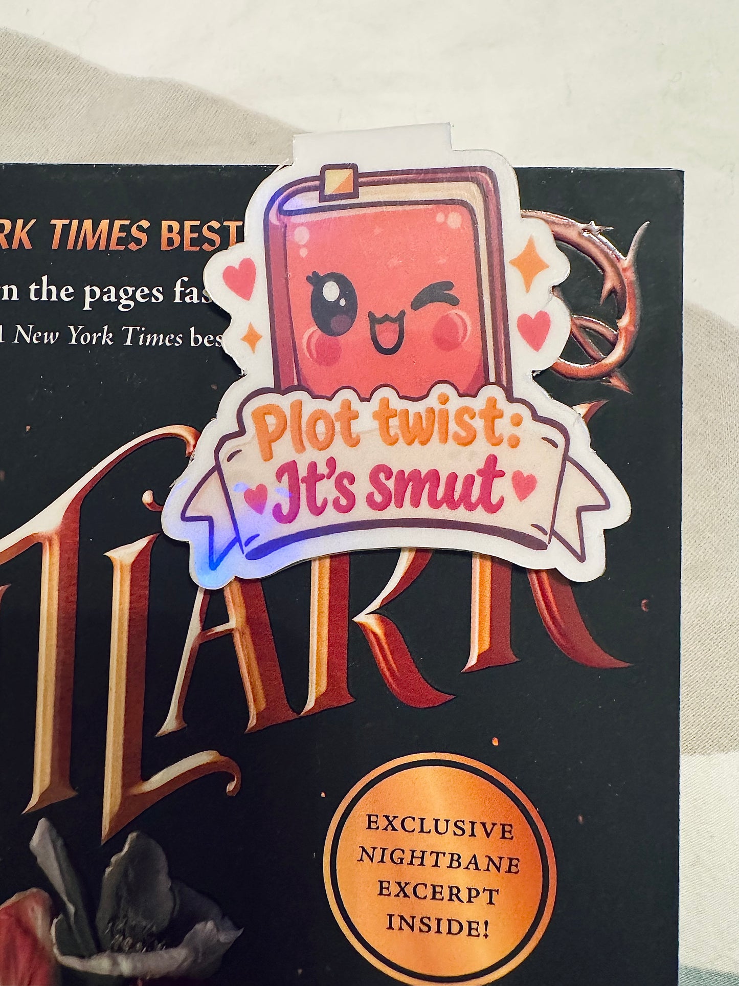 Handmade Magnetic Bookmarks