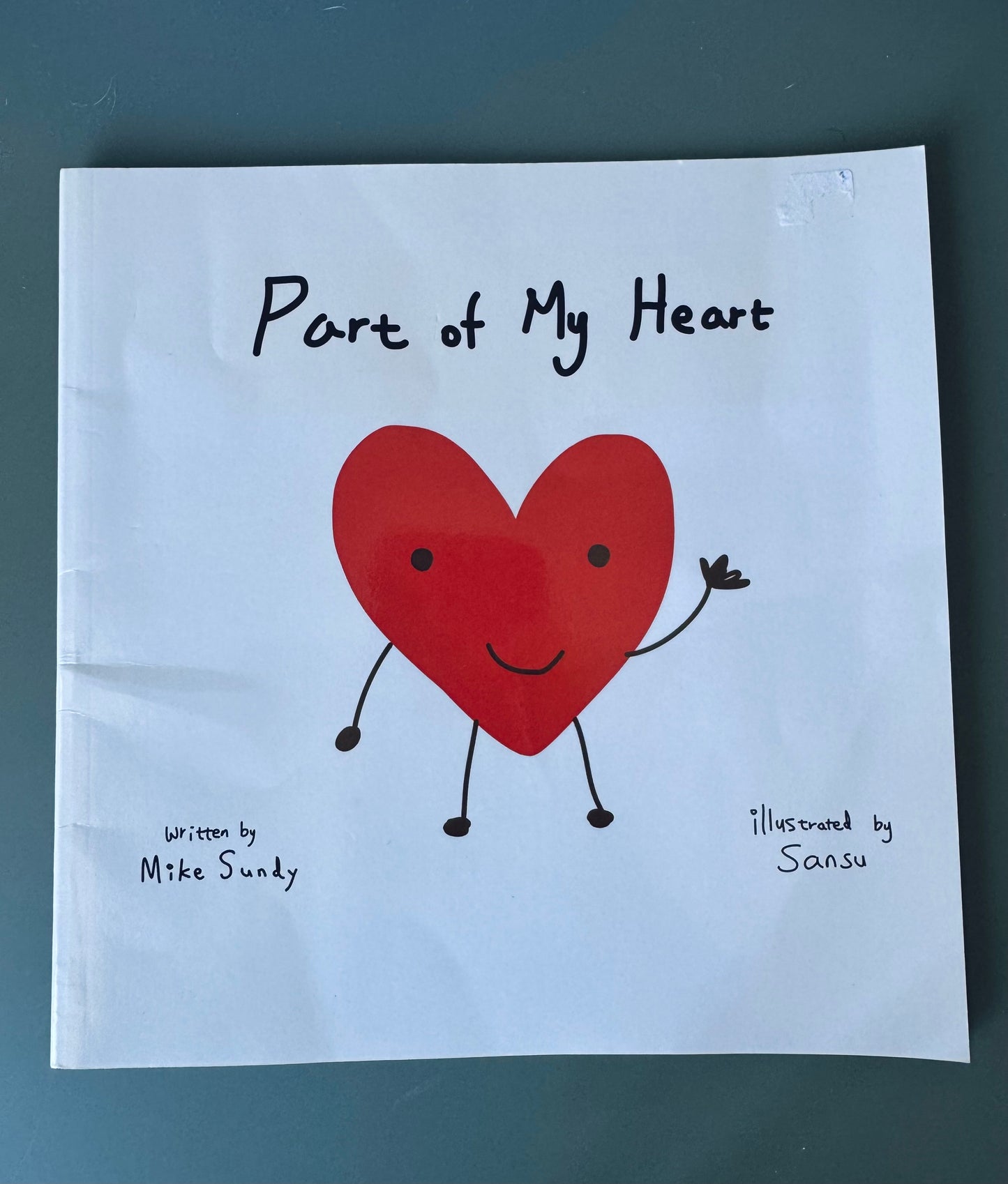 Upcycled ‘Part of My Heart’ Book Art Magnets