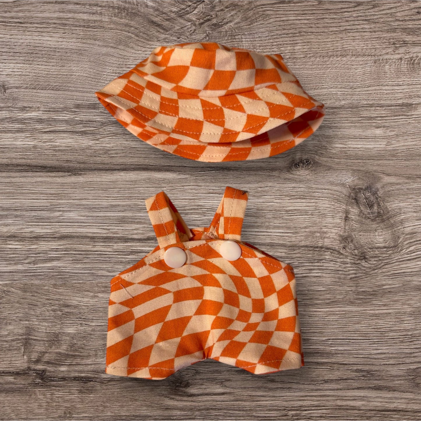 Labubu Overall & Bucket Hat Sets
