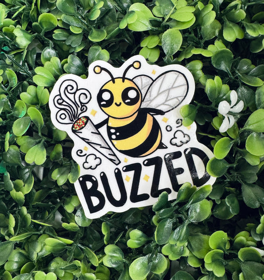Buzzed Sticker