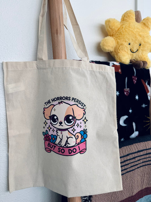 The Horrors Persist Canvas Tote Bag