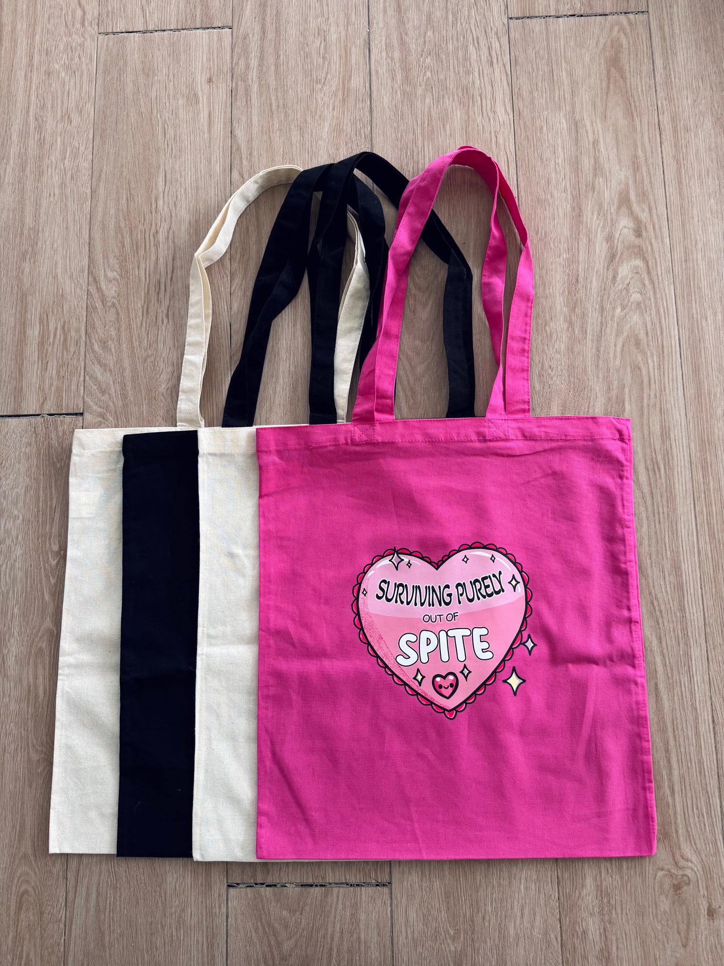 Spite Canvas Tote Bag