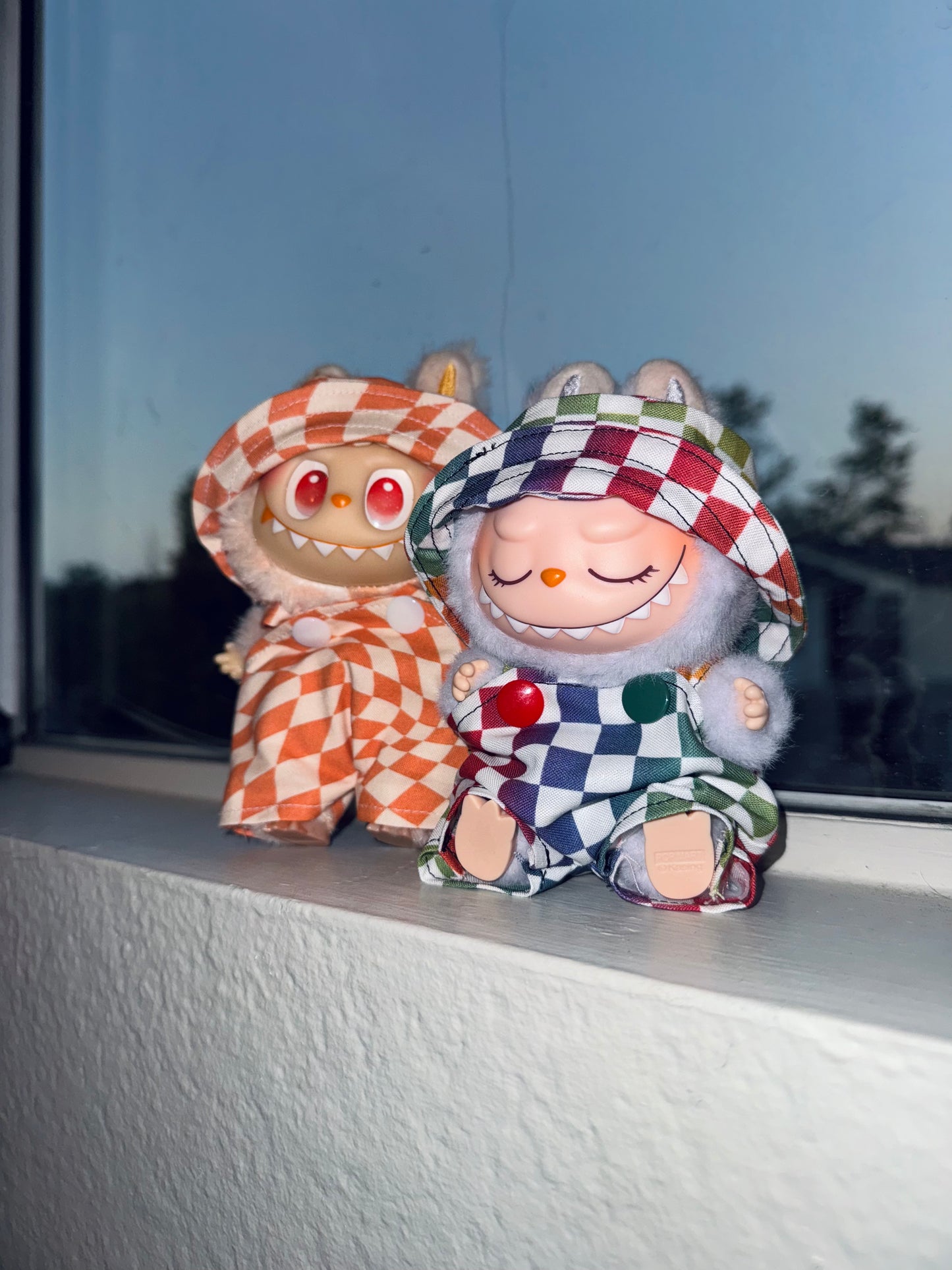 Labubu Overall & Bucket Hat Sets