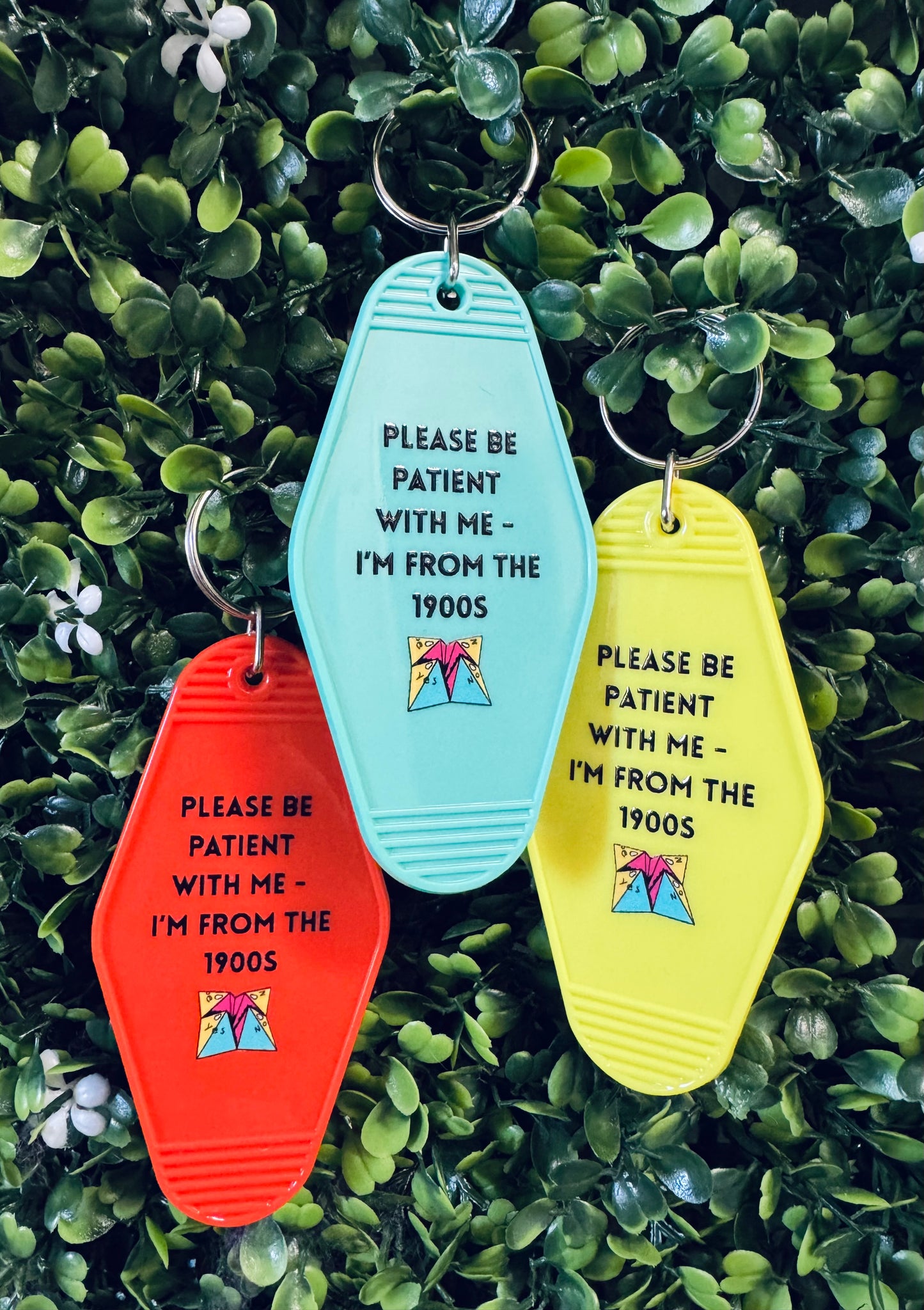 From The 1900s Motel Keychains