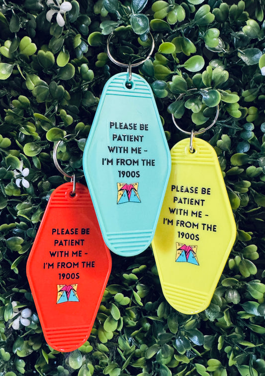 From The 1900s Motel Keychains