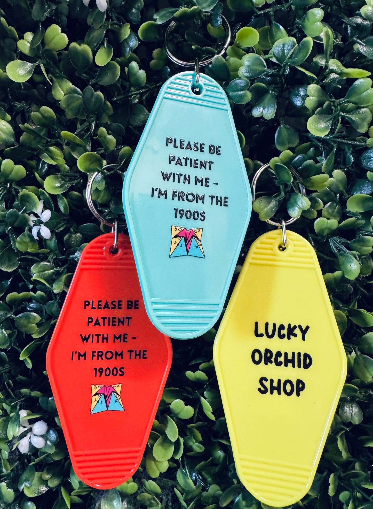 From The 1900s Motel Keychains