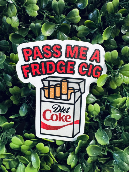 Fridge Cig Sticker