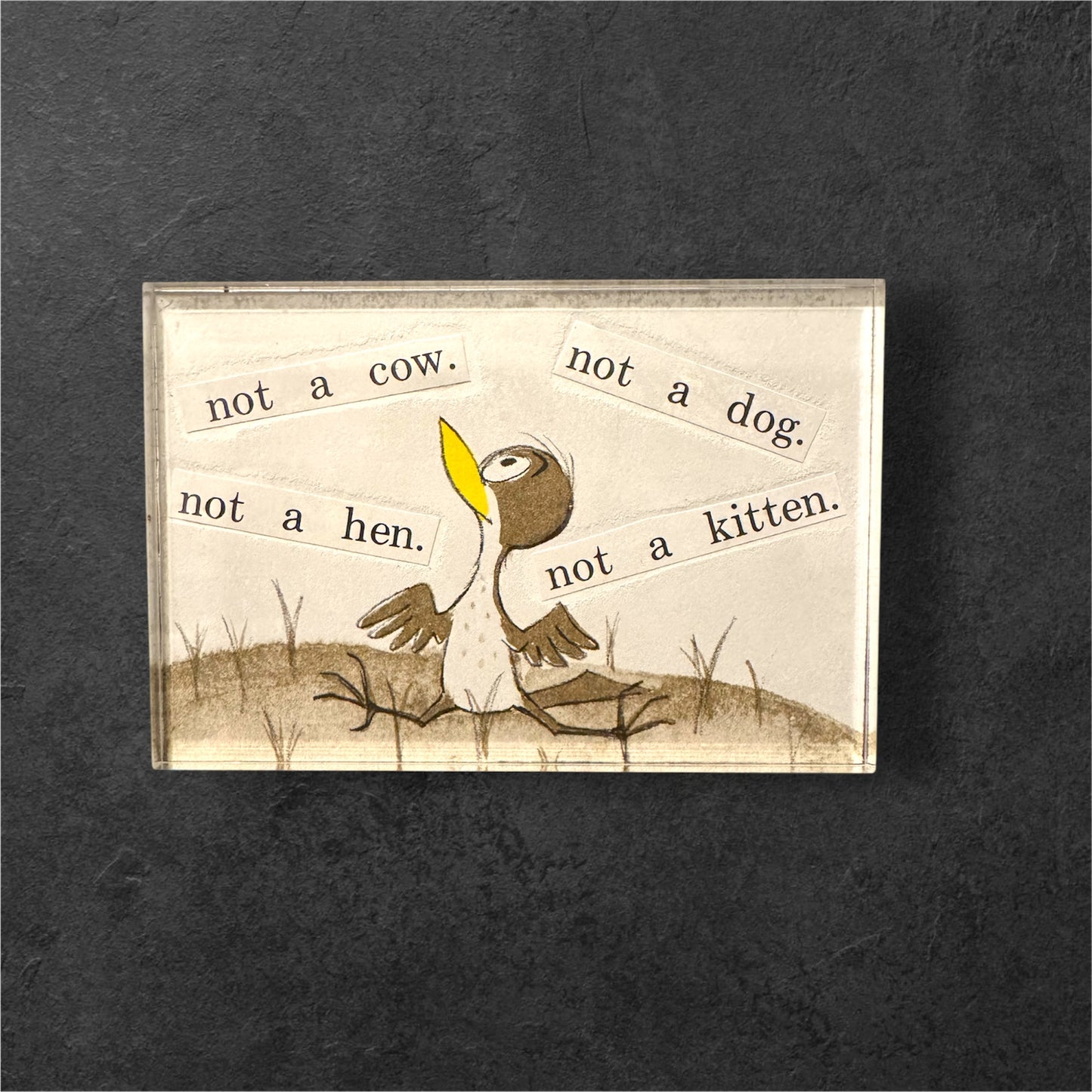 Upcycled One Of A Kind Collage Magnets