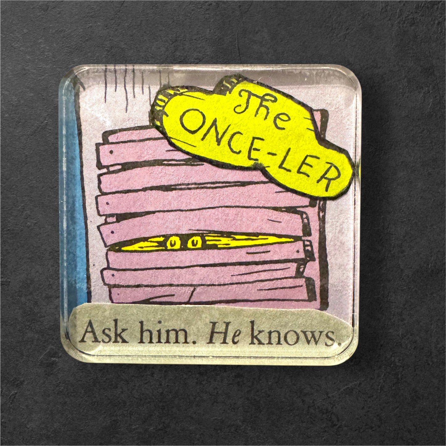 Upcycled One Of A Kind Collage Magnets