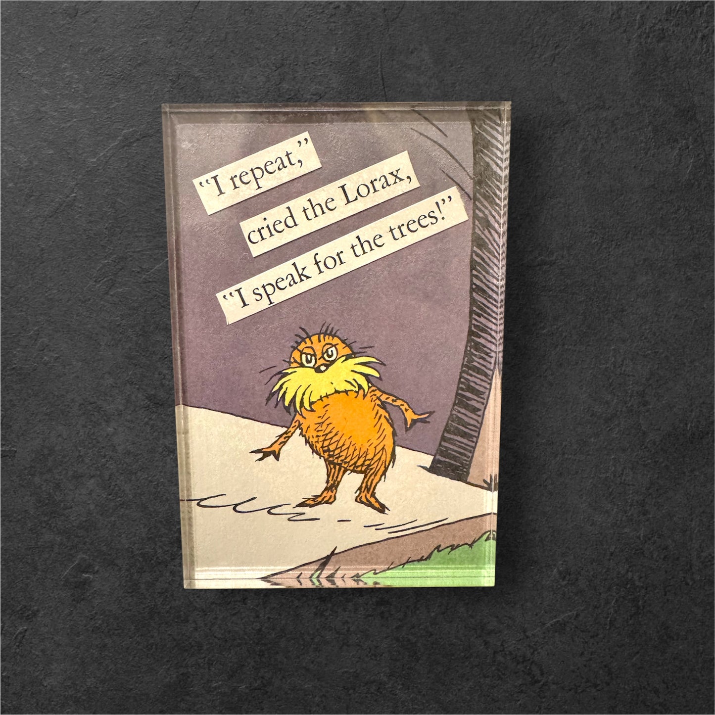 Upcycled One Of A Kind Collage Magnets