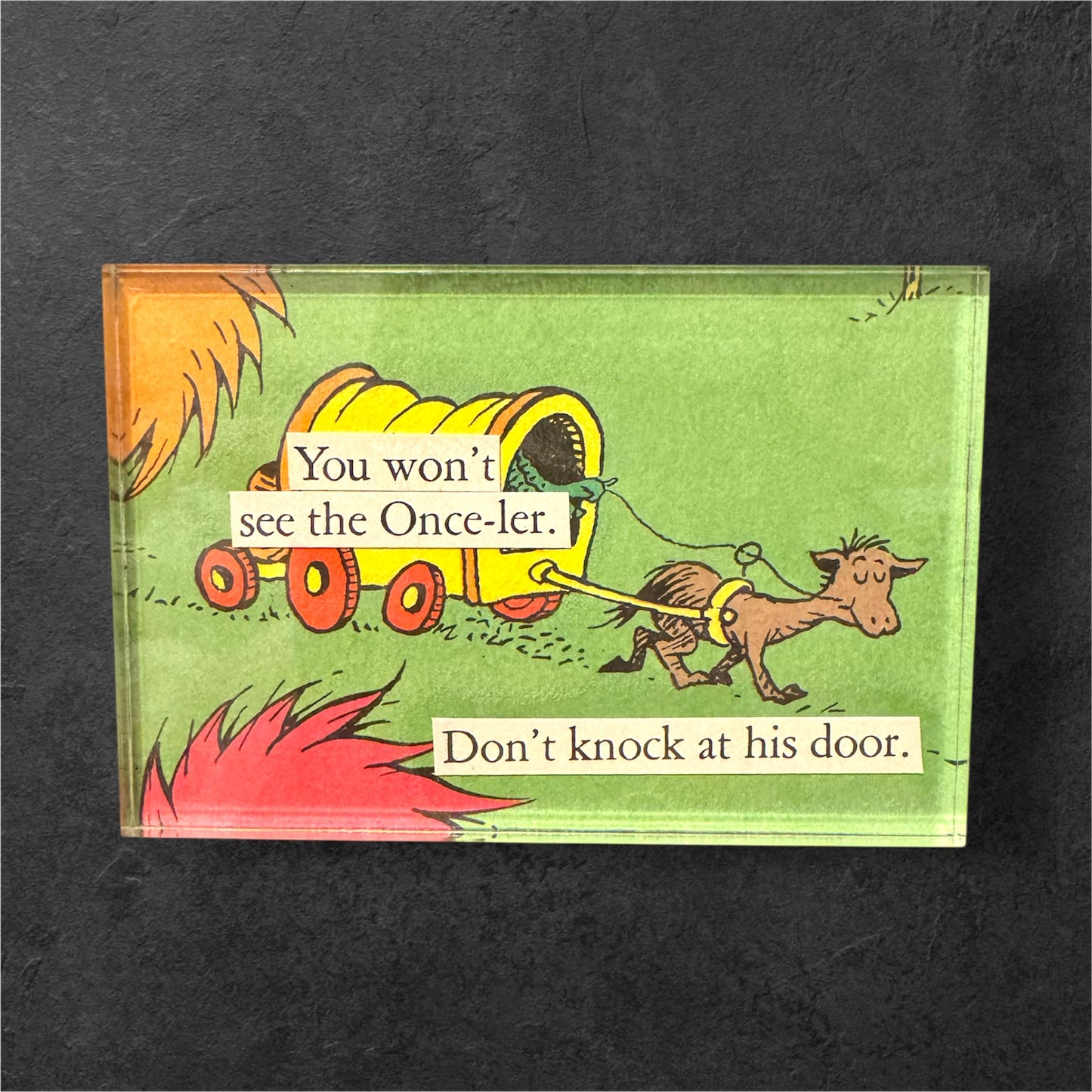 Upcycled One Of A Kind Collage Magnets