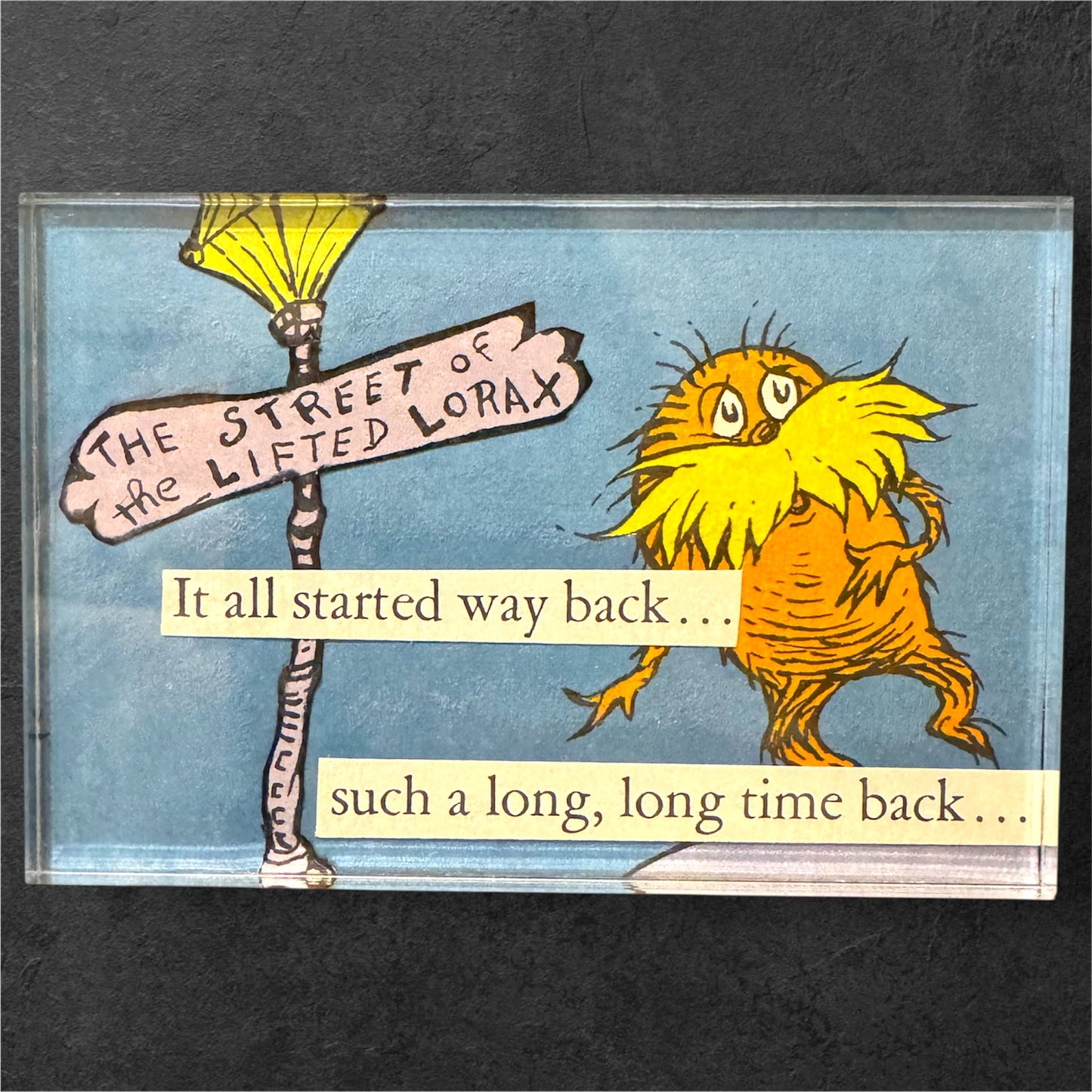 Upcycled One Of A Kind Collage Magnets