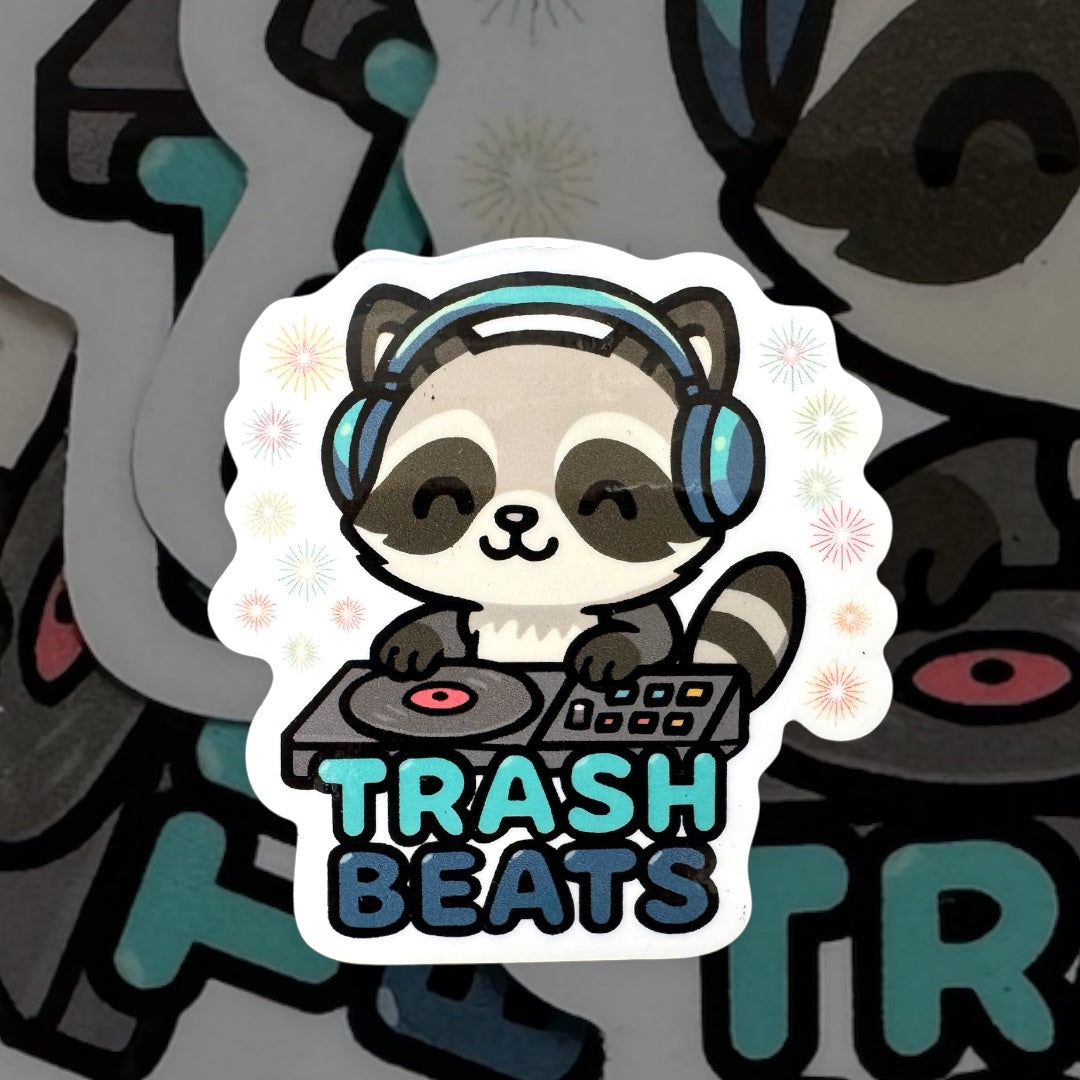 Trash Beats Sticker