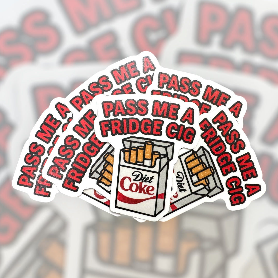 Fridge Cig Sticker