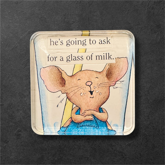 Ask For Milk Magnet (2x2)