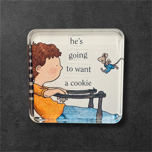 Want A Cookie Magnet (2x2)