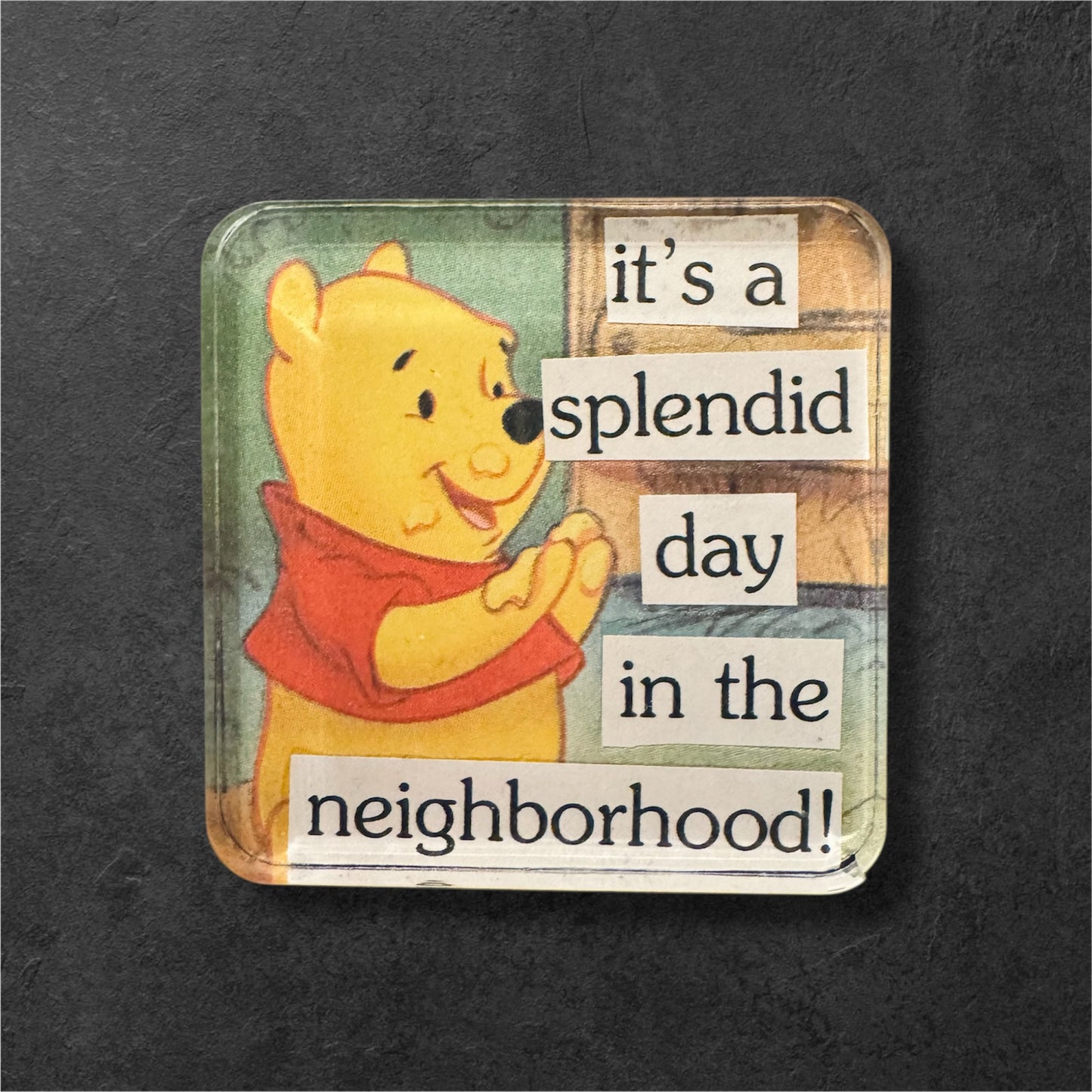 A Splendid Day Magnet (2x2)